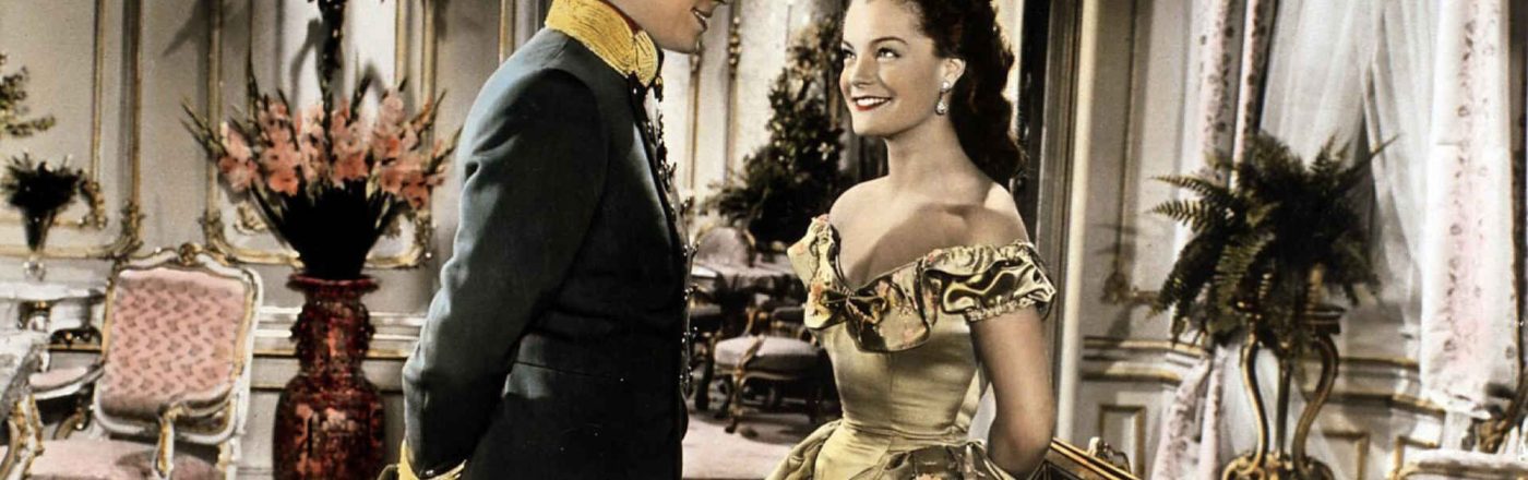 Karlheinz Böhm und Romy Schneider in einer Szene aus 