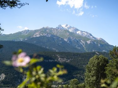 Blick auf das Bergpanorama vom Nationalpark Vanoise.