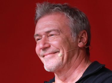 Arno Strobel auf der Frankfurter Buchmesse.