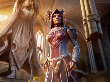 Ein:e Spieler:in aus „Ashes of Creation“.