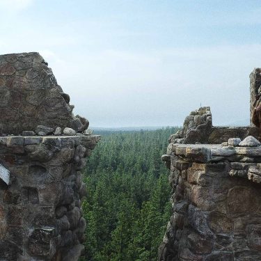 Die fiktive Mattisburg aus „Ronja Räubertochter“.