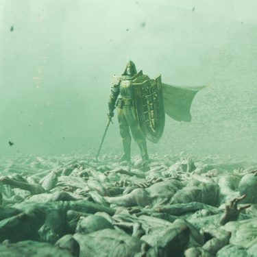 Ein Paladin in schwerer Rüstung in „Diablo 4“.