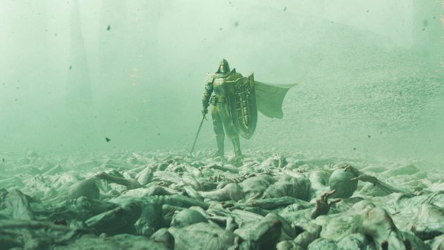 Ein Paladin in schwerer Rüstung in „Diablo 4“.