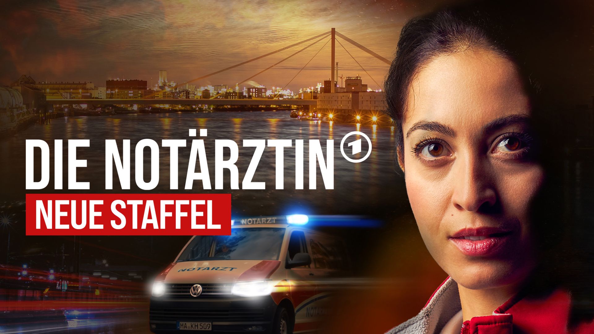 Sabrina Amali als "Die Notärztin".