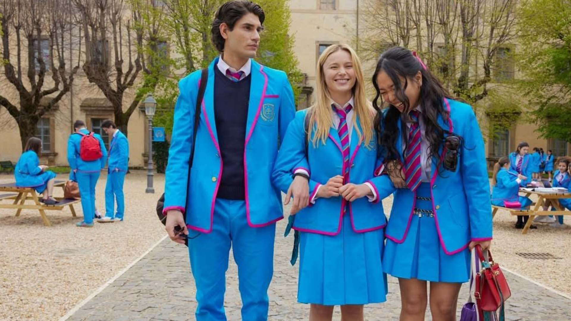 Michelangelo Vizzini, Mia Jenkins und Andrea Guo