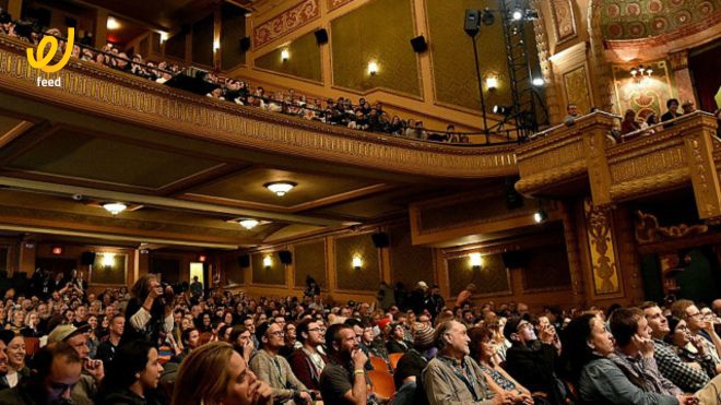 إحدى السينمات مكتظة بالجمهور