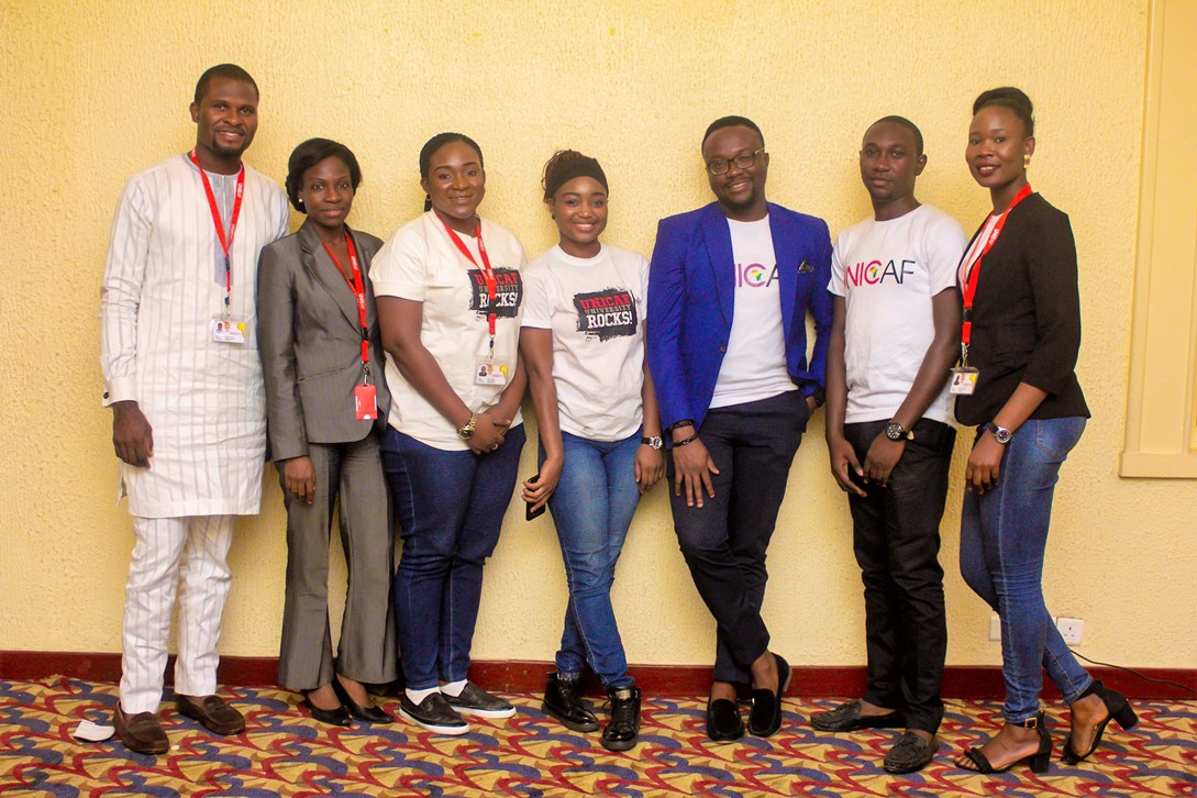 NIGERIA-OPENDAY-UNICAF-team