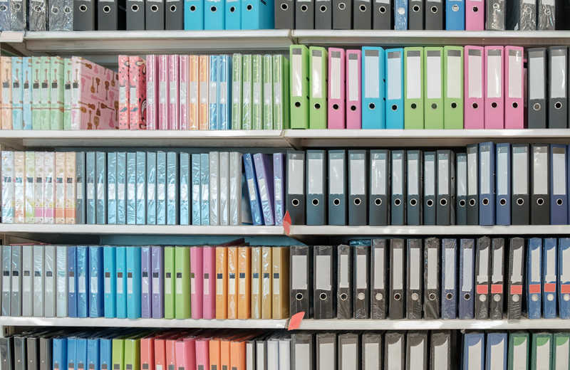 archvie storage folders
