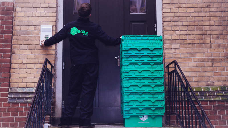 Delivery Moving Boxes