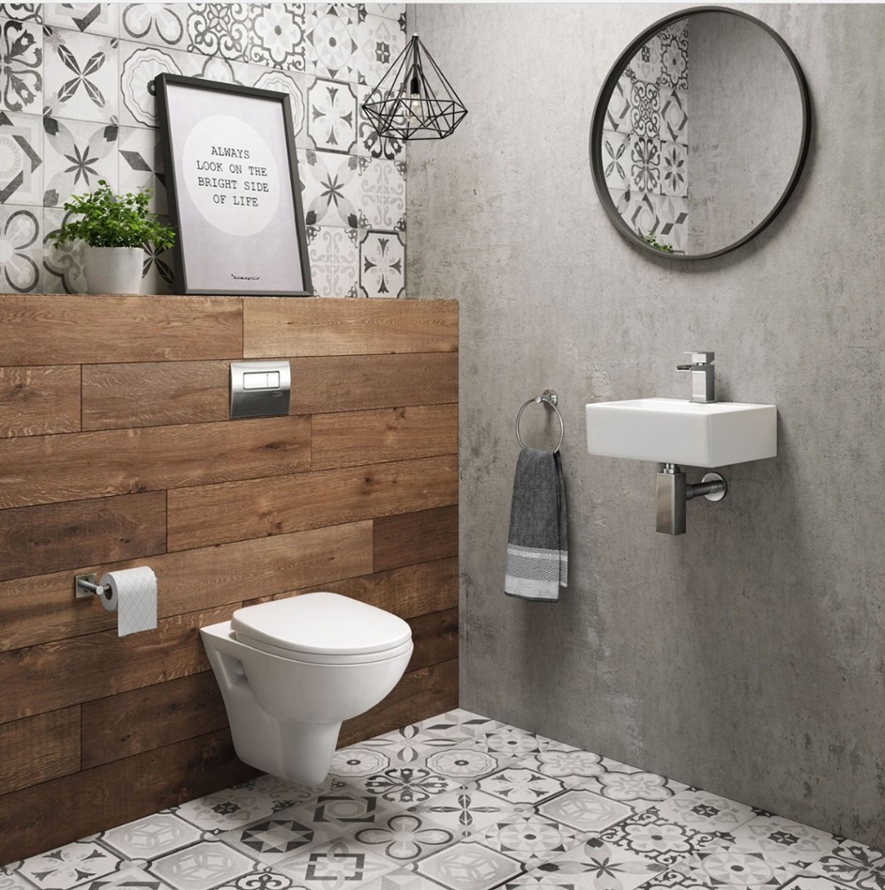 Een moderne badkamer met een design hangend toilet • Woonhome.nl ... Een moderne badkamer met een design hangend toilet • Woonhome.nl ...