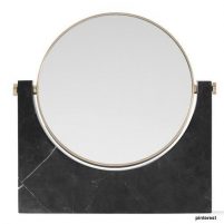 Marble Mirror - zwart marmer-