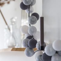 Silver Mix - 50 cottonballs
