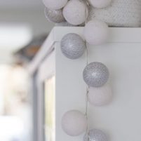 White Silver- 50 cottonballs