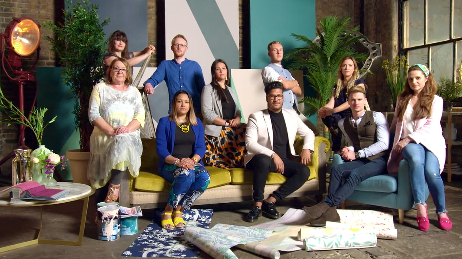 Kandidaten van de interieur design competitie 'Interior Design Masters' op Netflix.
