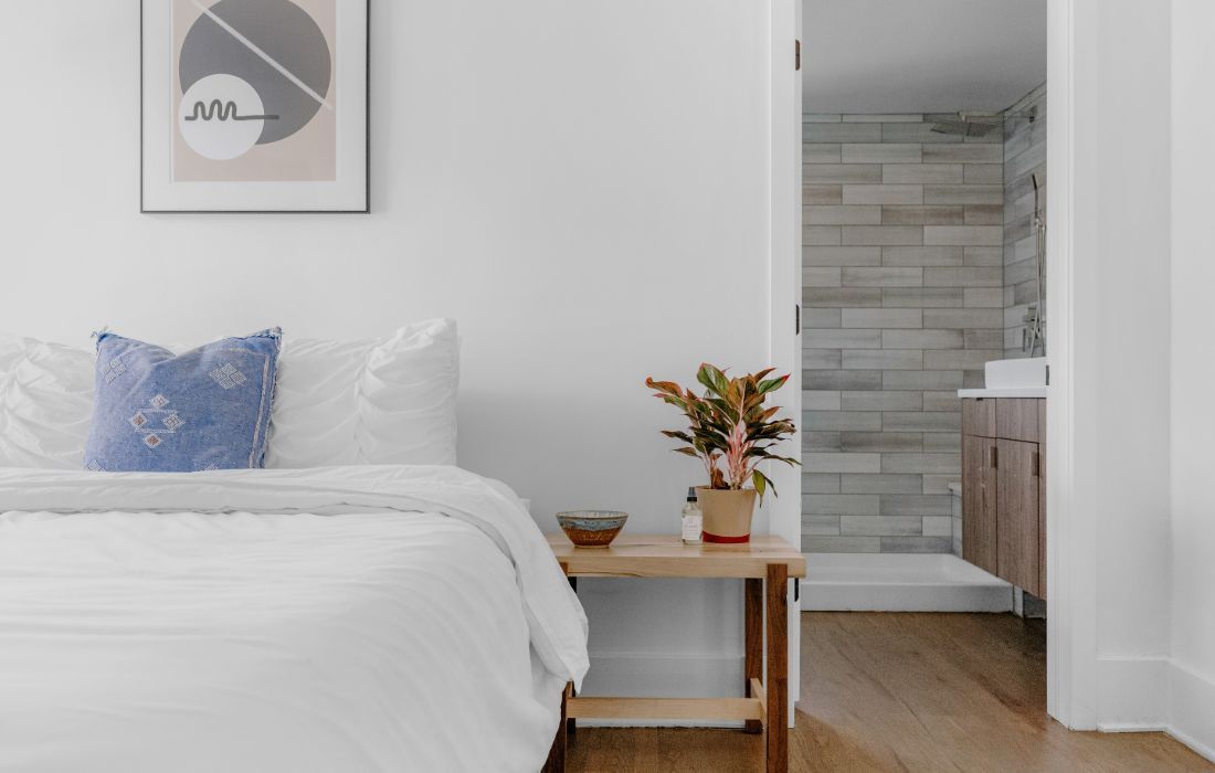 Een opgemaakt bed zorgt voor een opgeruimde geest.