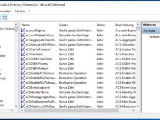 Active Directory Schema In Der Active Directory Konsole Anzeigen Lassen