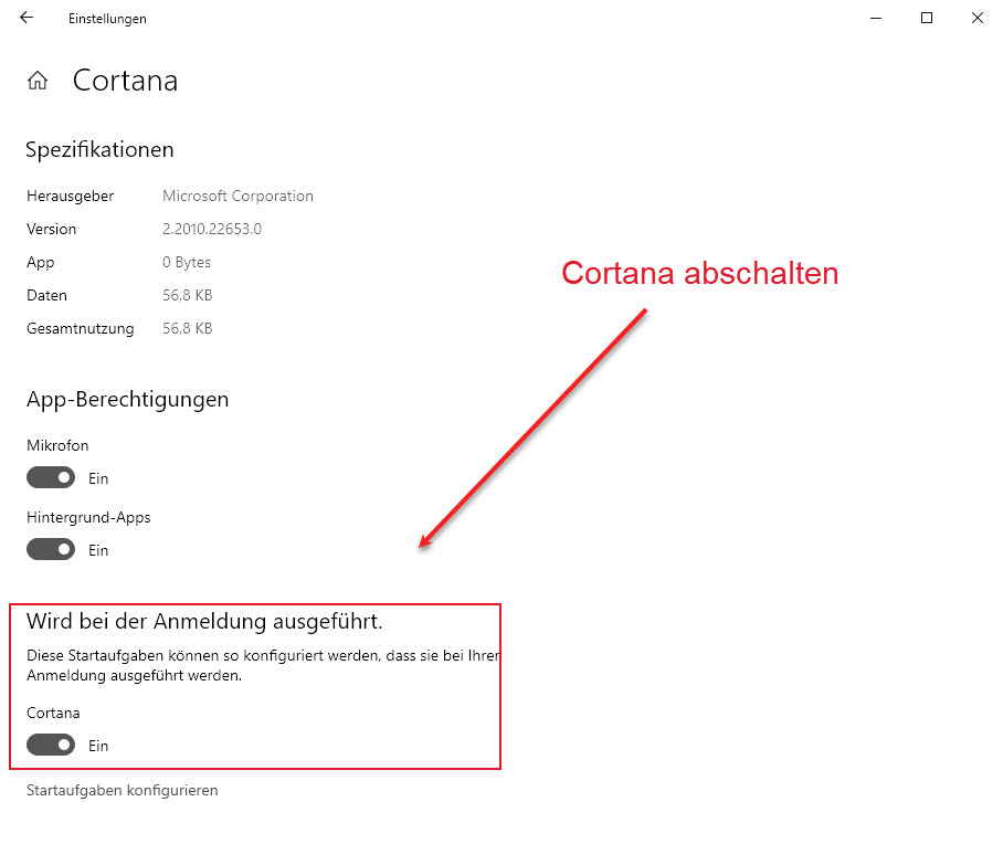 Wie kann man den Sprachassistent Cortana unter Windows 10 deinstallieren? 13 Einfach in Windows 10 cortana deaktivieren