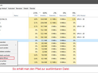 Windows 10 Programm Zum Autostart Hinzufügen Programm Dateipfad Anzeigen Lassen
