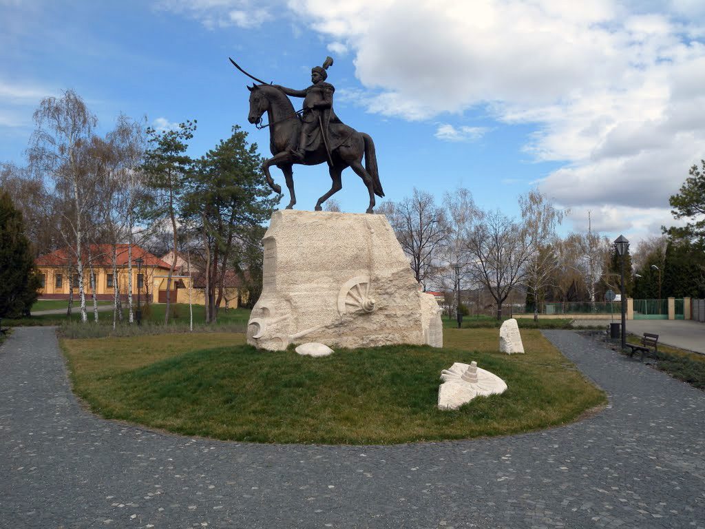 Sobieski János lengyel király lovasszobra