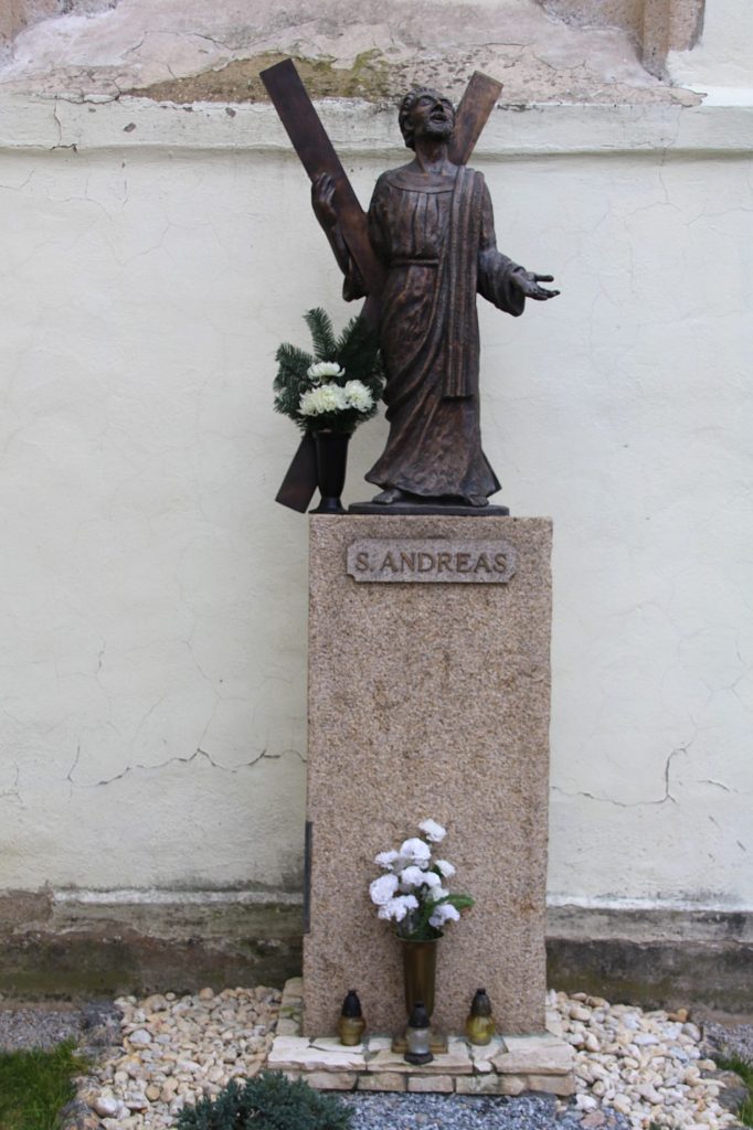 Szent András szobra