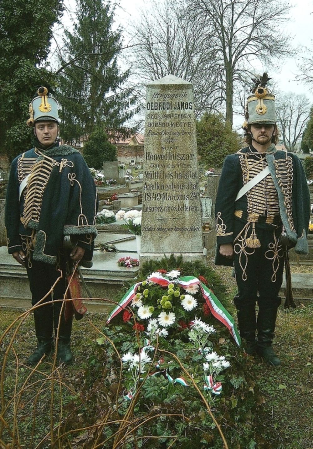 Debrődi János 1848/49-es honvéd sírja