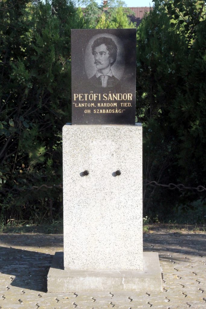 Petőfi emlékhely Királyfiakarcsán