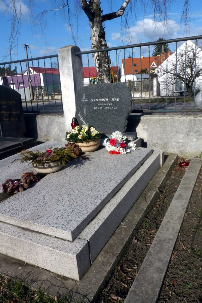 Szíjjártó Jenő zeneszerző sírelméke