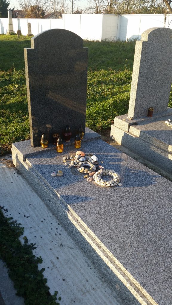 Brandl Ferenc néptáncos, koreográfus sírja