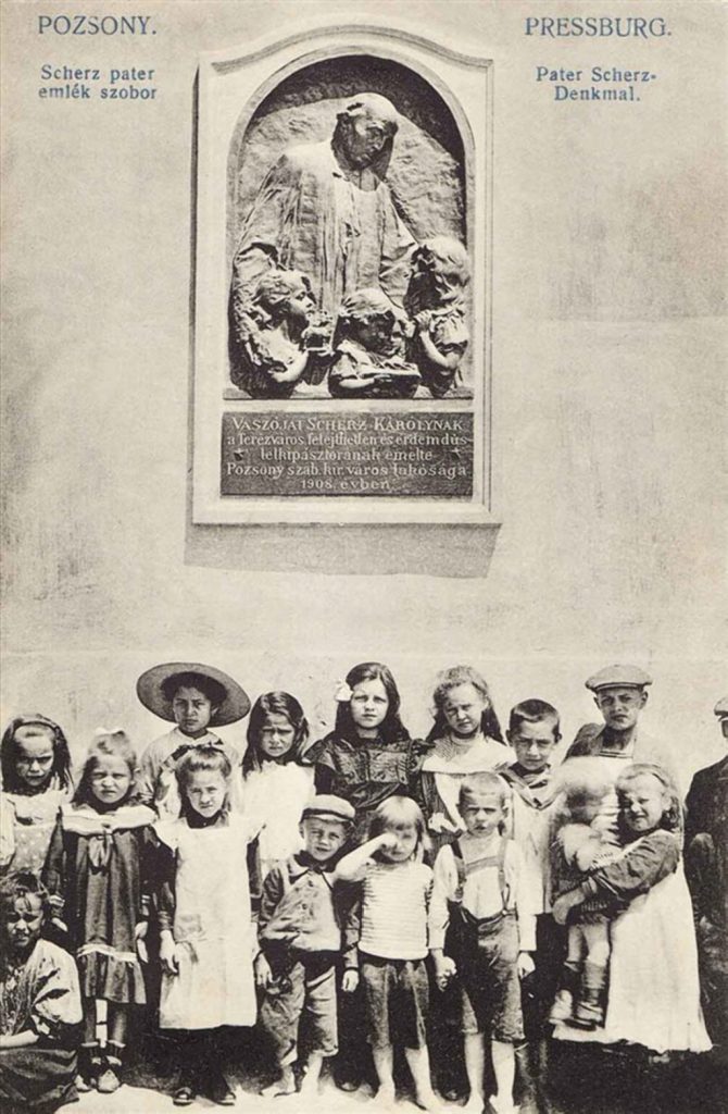 Scherz Károly-emléktábla
