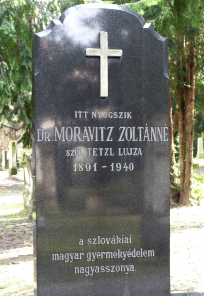 Moravitz Zoltánné sírja
