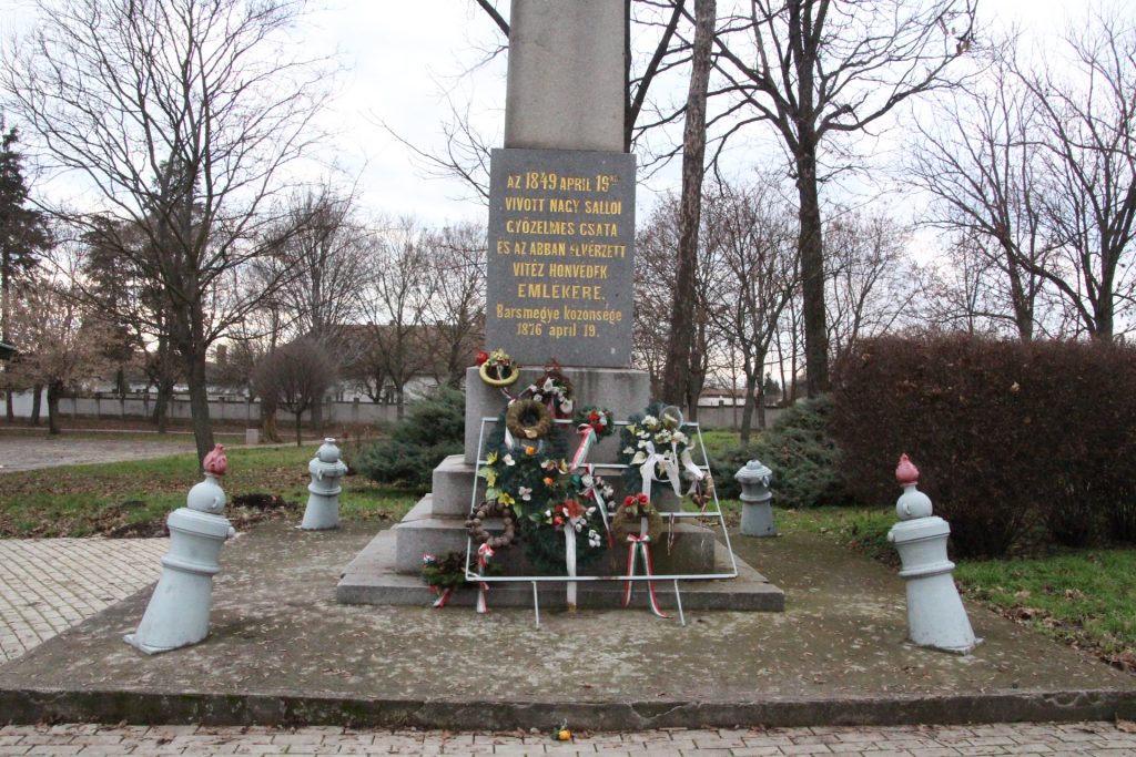 A szabadságharc nagysallói emlékműve