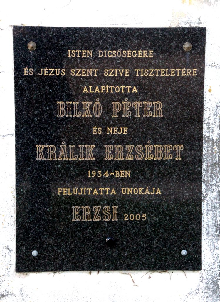 Képoszlop Bagota határában