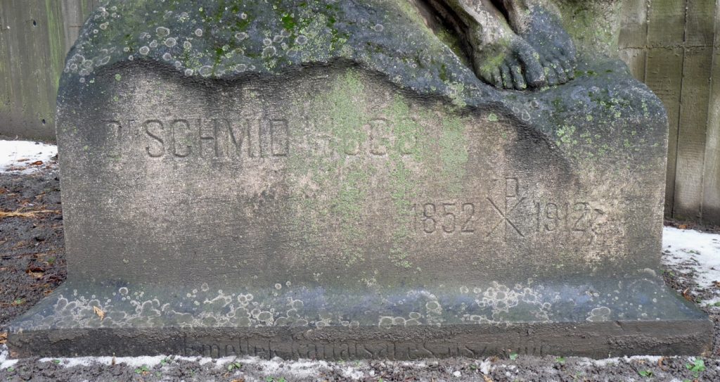 Dr. Schmid Hugó síremléke