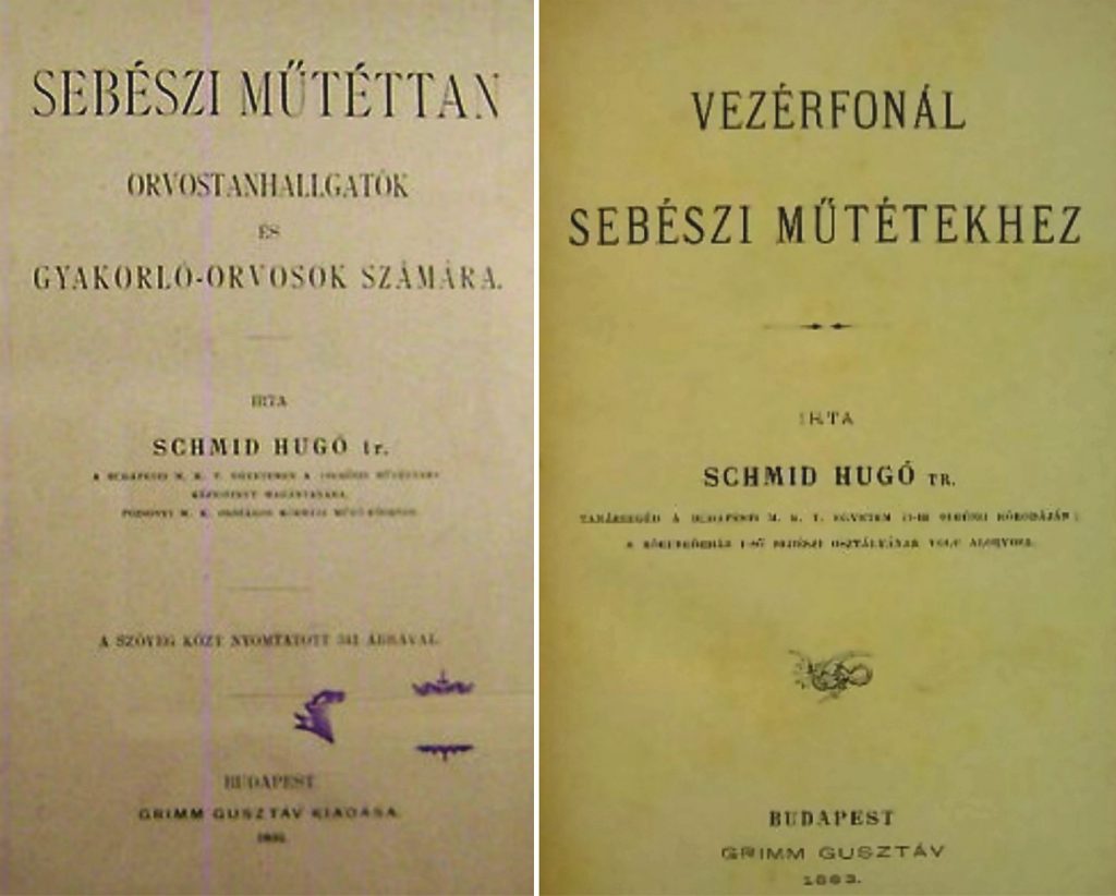 Dr. Schmid Hugó síremléke