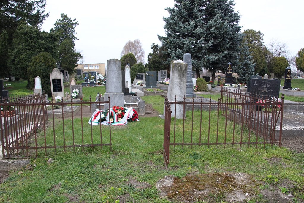 Baranyay József honvéd őrnagy síremléke