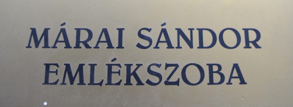 Márai Sándor lakóháza