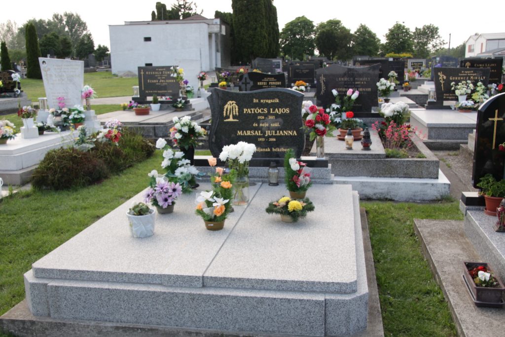 Patócs Lajos sírja