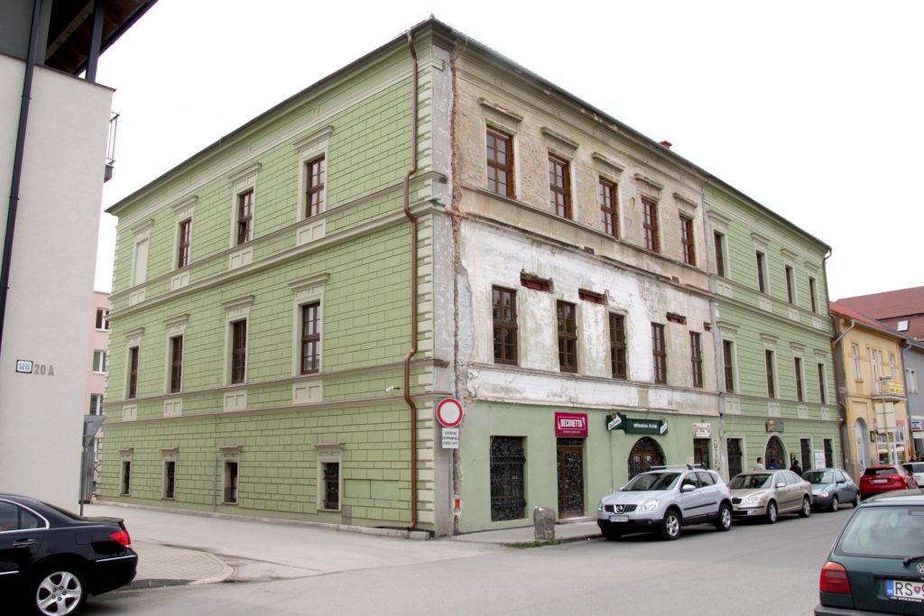 Az Egyesült Protestáns Gimnázium (régi gimnázium) épülete