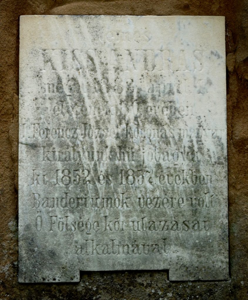Nemes Kiss András sírja