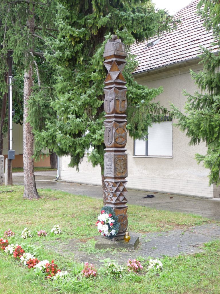 Mészáros Dávid kopjafája