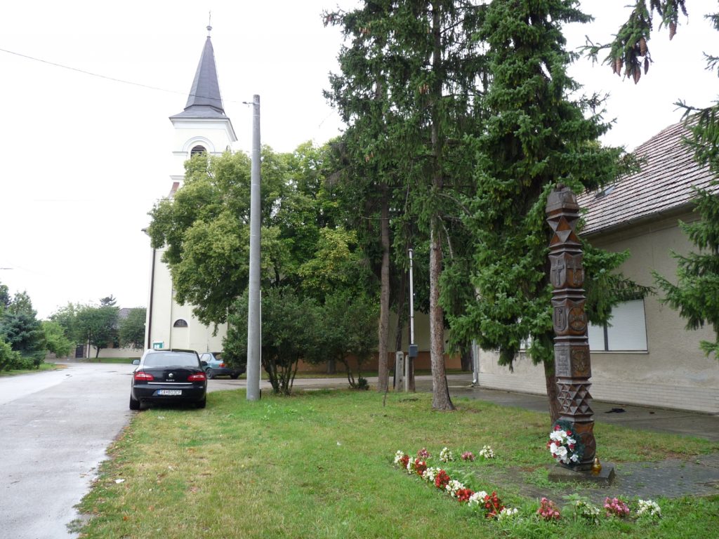 Mészáros Dávid kopjafája
