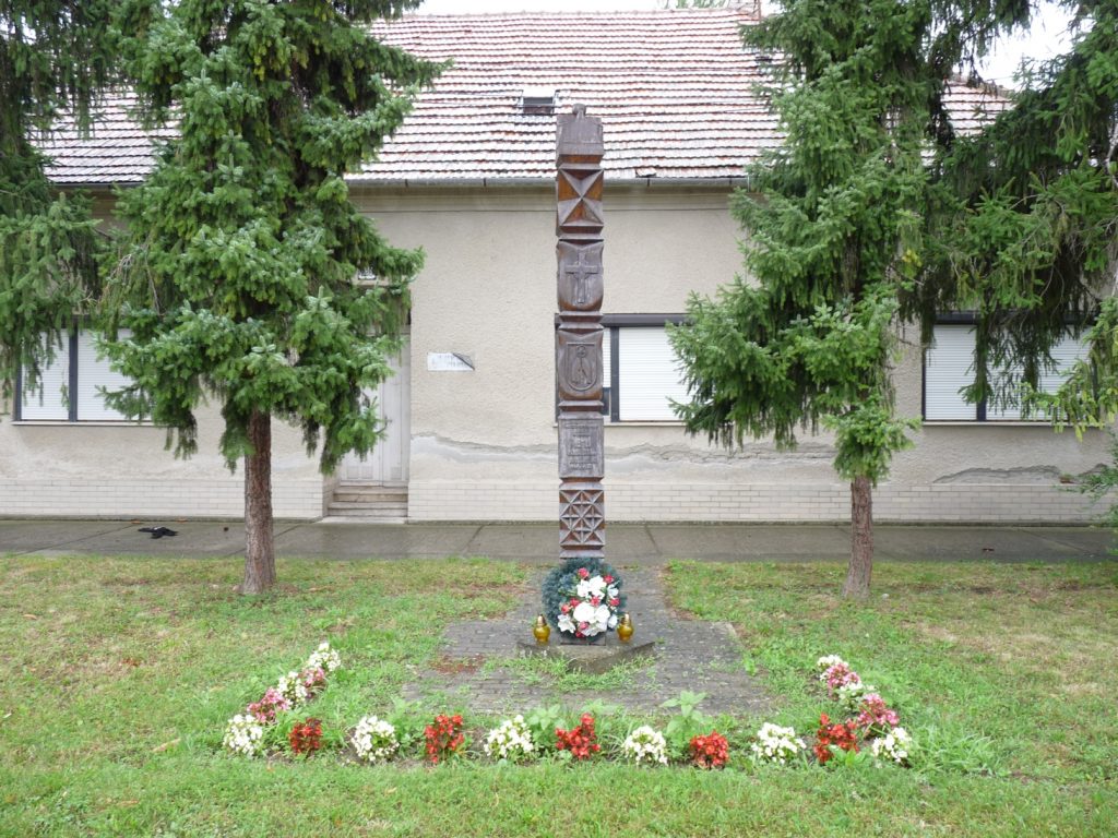 Mészáros Dávid kopjafája