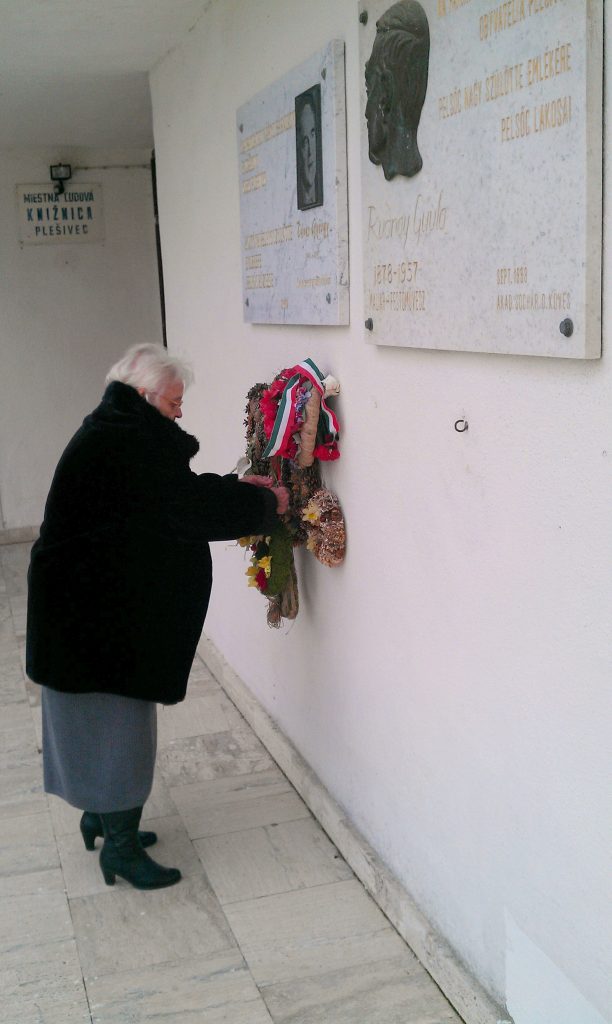 Dénes György emléktáblája