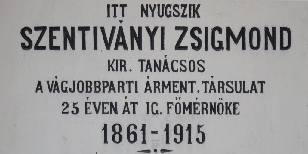 Szentiványi Zsigmond sírja