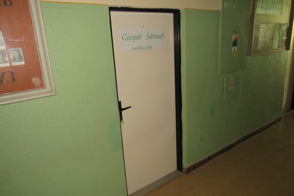 Gáspár Sámuel emlékszoba