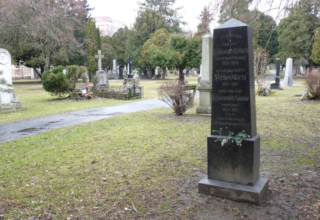 Töbör-éthei Krascsenits Kálmán honvédfőhadnagy sírja