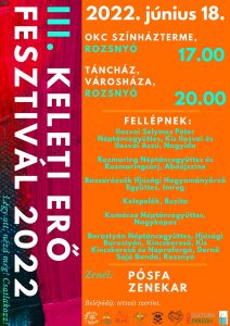 III. Keleti Erő Fesztivál 2022 III. Keleti Erő Fesztivál 2022