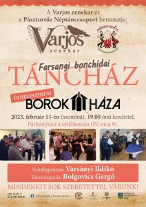 Farsangi bonchidai táncház a Varjos zenekarral Farsangi bonchidai táncház a Varjos zenekarral