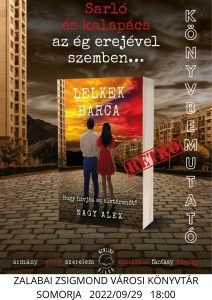Nagy Alex: Lelkek harca - könyvbemutató Nagy Alex: Lelkek harca - könyvbemutató