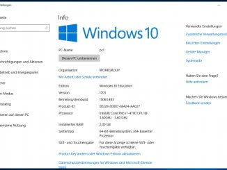 Welche Windows 10 Version habe ich aktuell installiert?